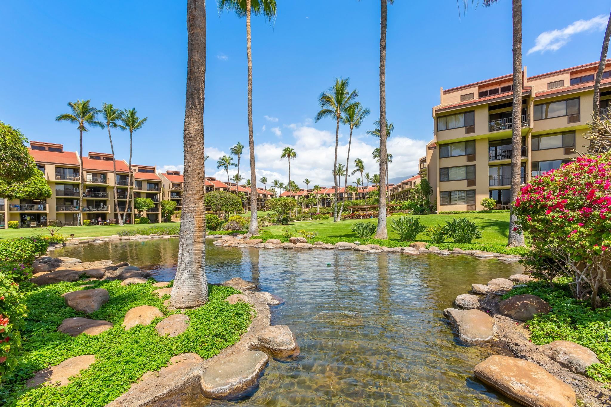 2695 South Kihei Road, Unit 4301 Kihei, HI 96753 - Photo 7 of 45 a front view of a building with garden