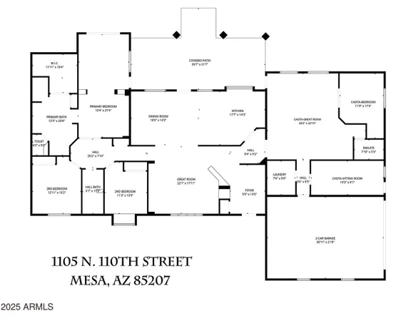 $995,000 | 1105 North 110th Street, Mesa, AZ 85207