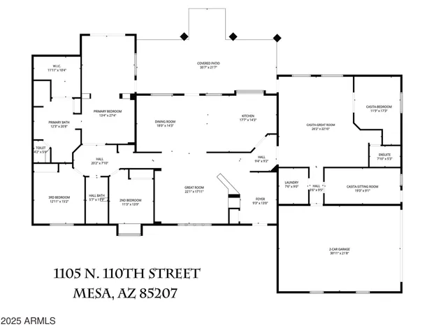 $995,000 | 1105 North 110th Street, Mesa, AZ 85207