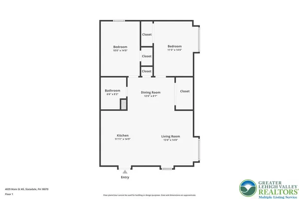 $1,550 | 4029 Main Street, Unit D, Slatedale, PA 18079