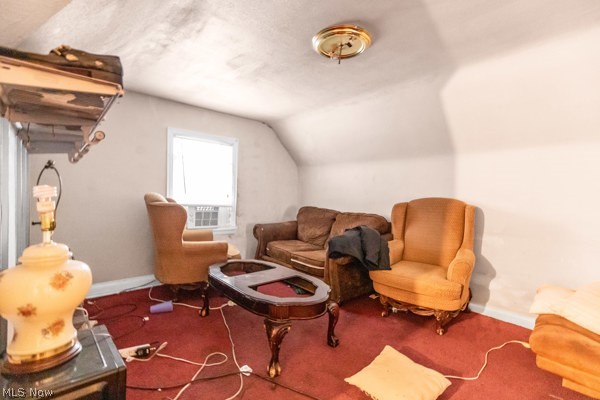 3654 Avalon Road, Unit 2 Cleveland, OH 44120 - Photo 25 of 36 Sitting room featuring carpet flooring and vaulted ceiling