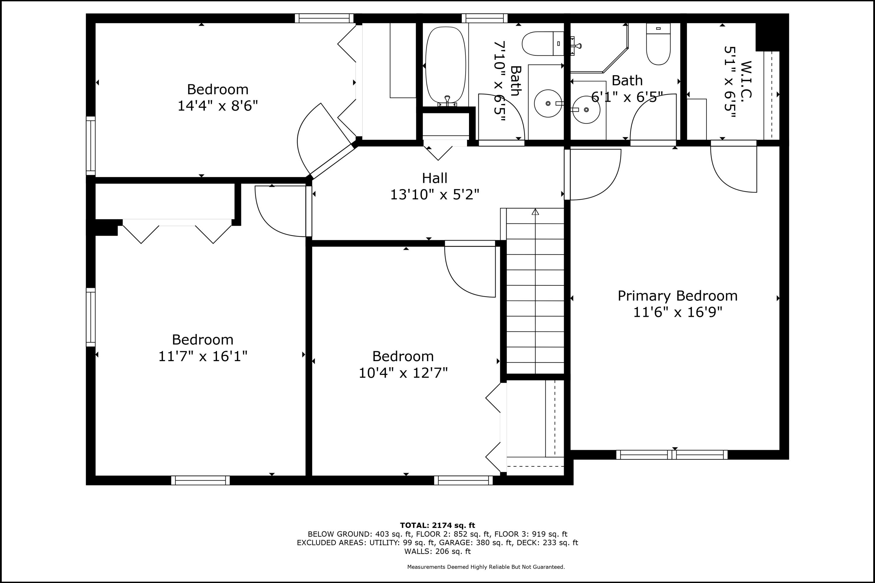 1196 Rathfon Circle Saline, MI 48176 - Photo 23 of 46 3rd_floor_1196_rathfor_circle_saline_wit