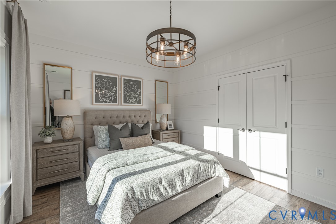 6609 Mayland Rdg Lane; Moseley, VA 23120 - Photo 14 of 20 a bedroom with a large bed and a window