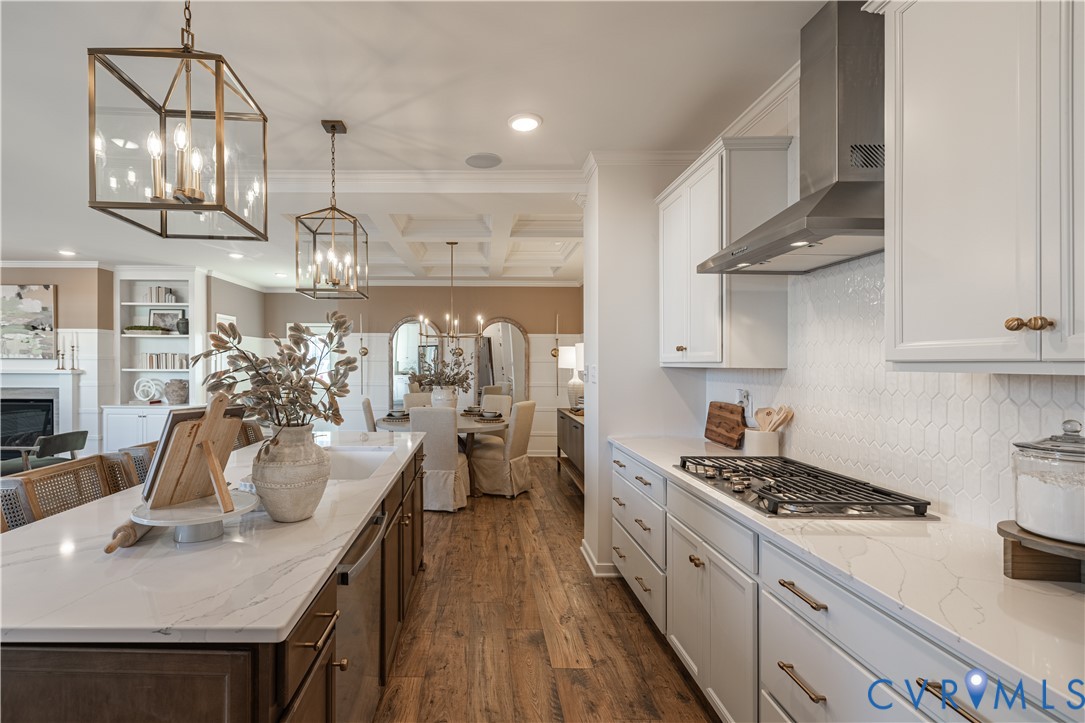 6609 Mayland Rdg Lane; Moseley, VA 23120 - Photo 8 of 20 a kitchen with lots of counter top space and stove