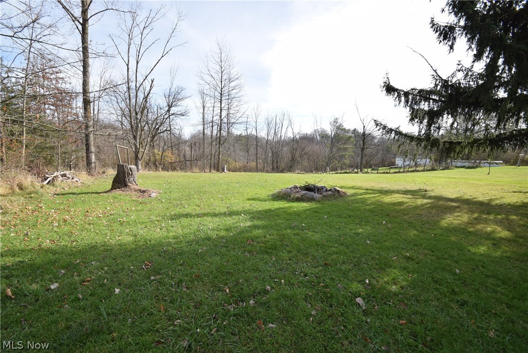 4665 Nettleton Road Medina, OH 44256 - Photo 19 of 22 Backyard. Firepit to enjoy those summer evenings