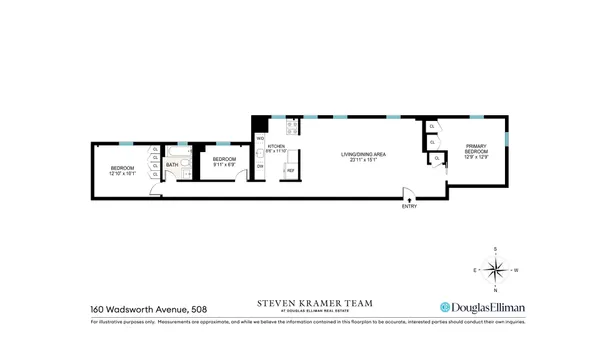 $699,000 | 160 Wadsworth Avenue, Unit 508 | Washington Heights