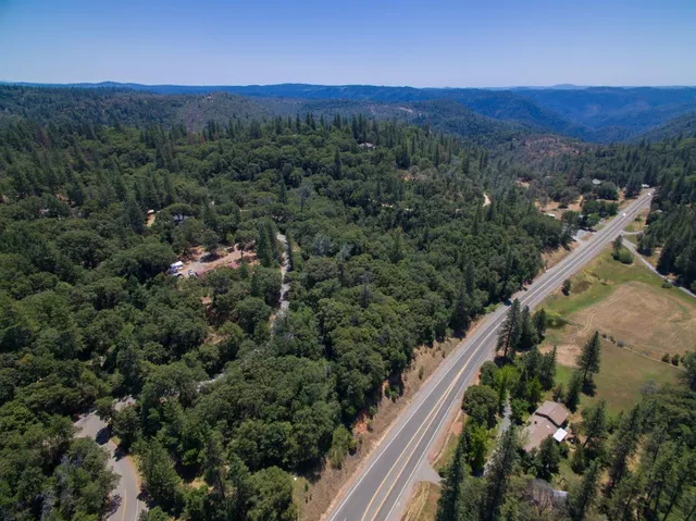 a view of a city from a balcony