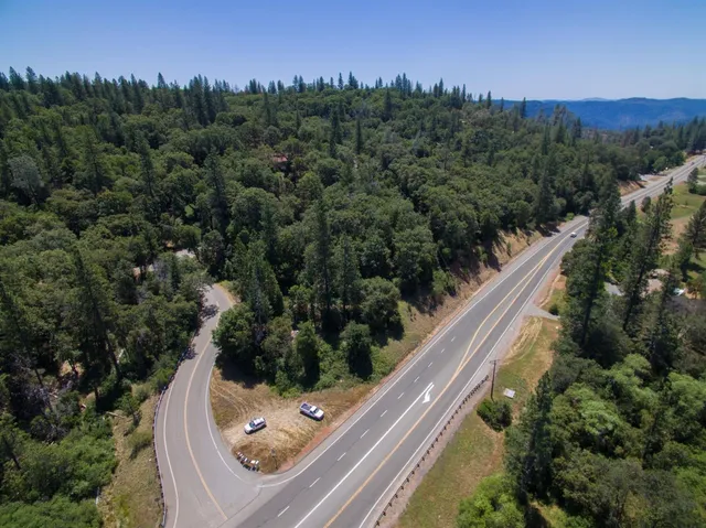 a view of a balcony with mountain view