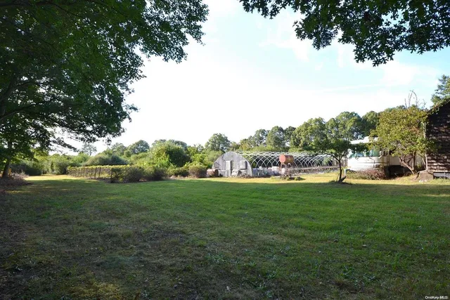 a view of an outdoor space and yard