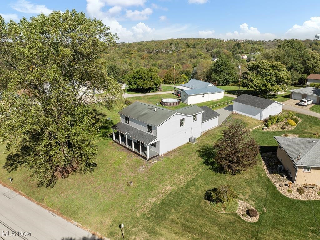139 Patterson Road Weirton, WV 26062 - Photo 39 of 46 Drone / aerial view of a forest