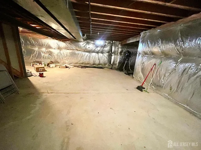 a view of storage and utility room