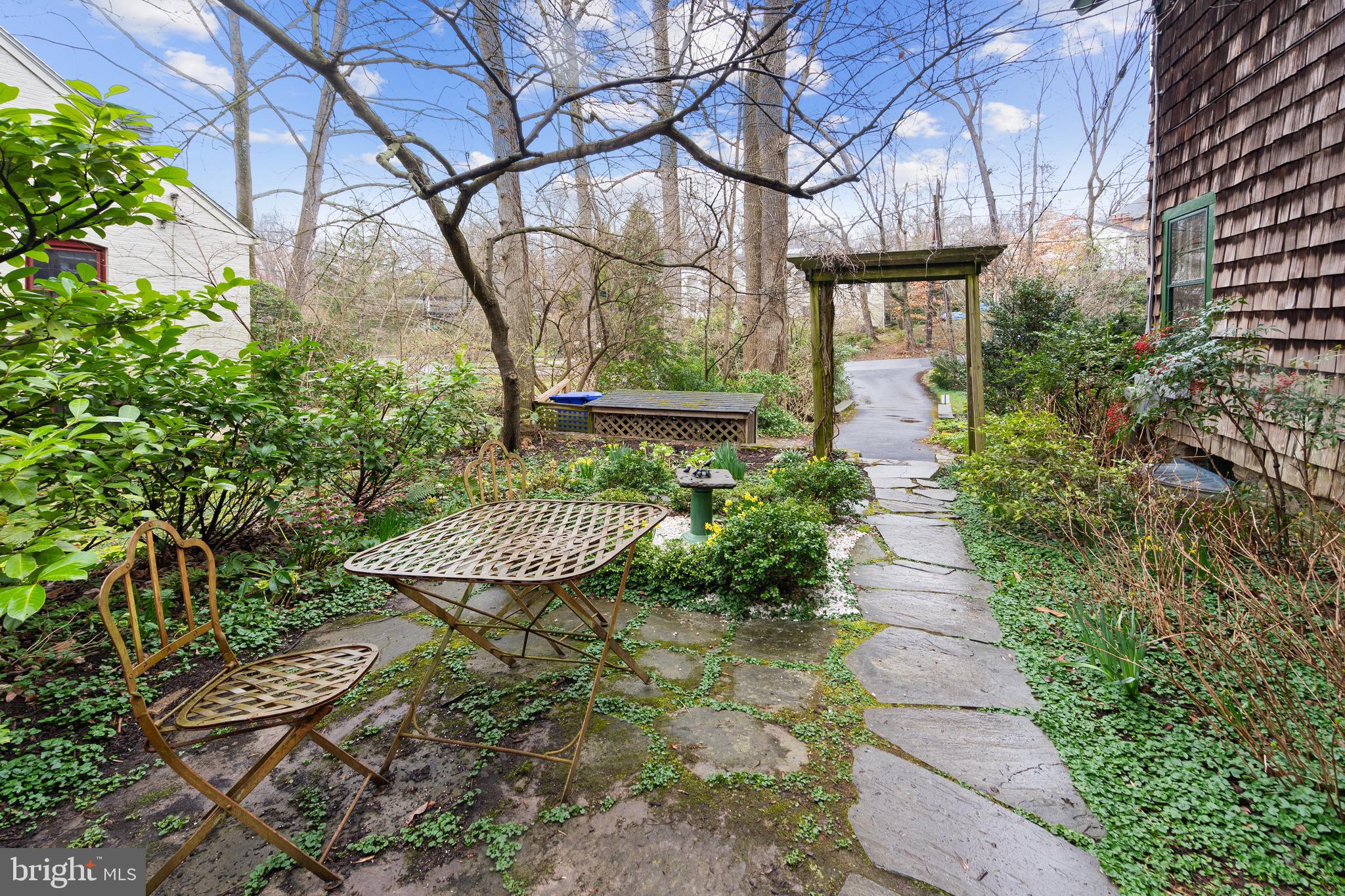 5305 Tuscarawas Road Bethesda, MD 20816 - Photo 59 of 72 Cute patio near side entry