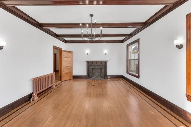 a view of a bathroom with a tub and shower