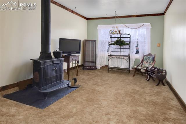 2354 Valley Forge Road Colorado Springs, CO 80907 - Photo 16 of 20 FAMILY ROOM OR BEDROOM WITH FIREPLACE