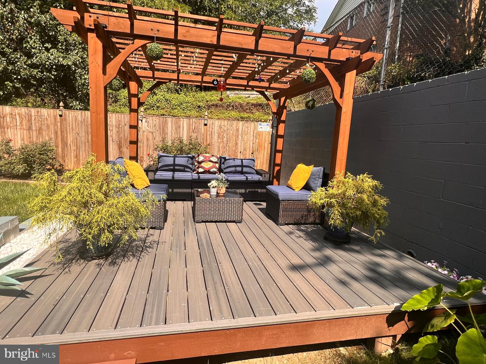 1432 35th Street Southeast Washington, DC 20020 - Photo 29 of 36 a view of deck with patio