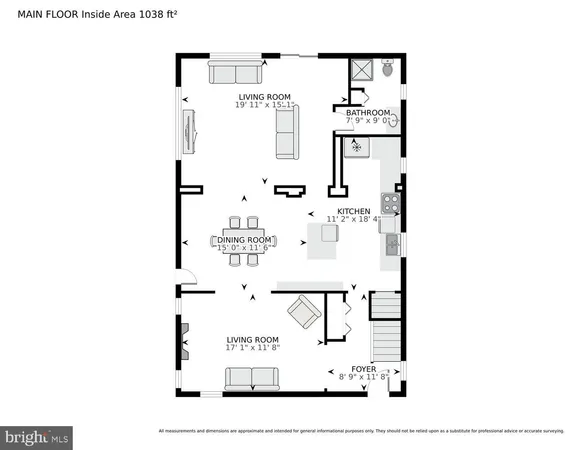 $799,000 | 1432 35th Street Southeast, Washington, DC 20020