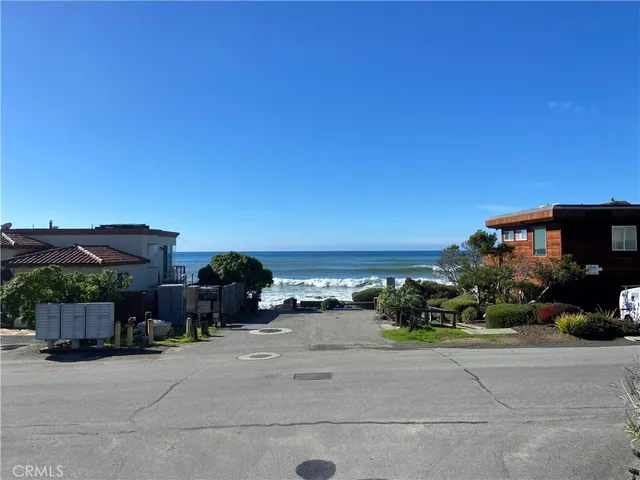 a view of a house with a street