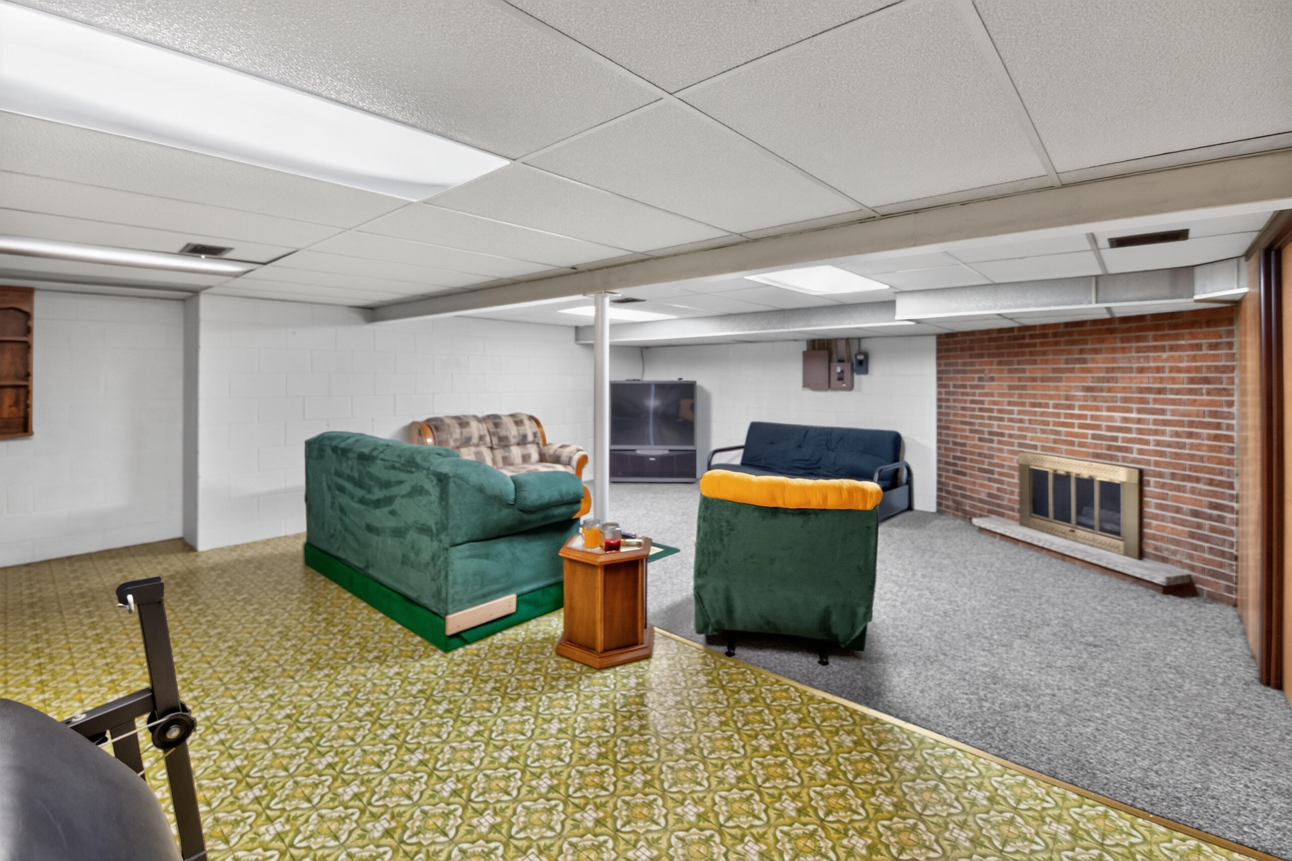 3174 Division Road Jackson, WI 53037 - Photo 27 of 47 Lower Rec Room