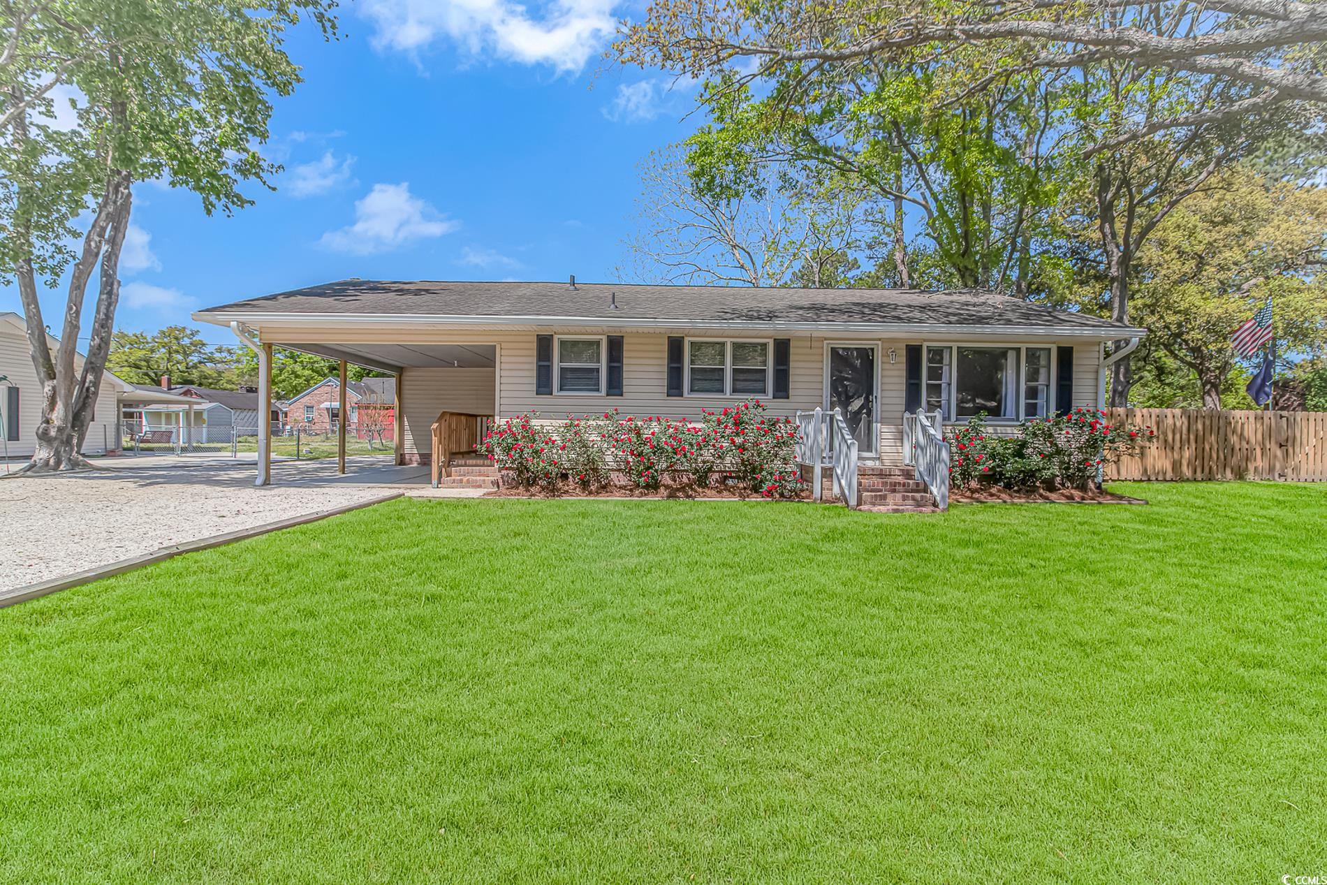 1931 Jasper Street Georgetown, SC 29440 - Photo 1 of 30 Single story home featuring fence, a carport, a fr
