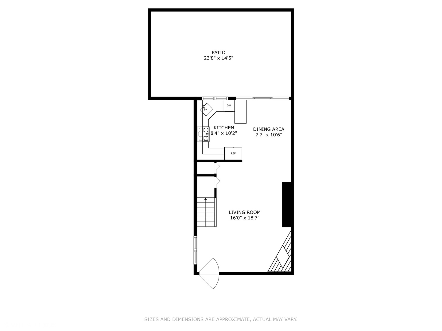 2701 North Racine Avenue, Unit A Chicago, IL 60614 - Photo 25 of 25 a picture of a floor plan