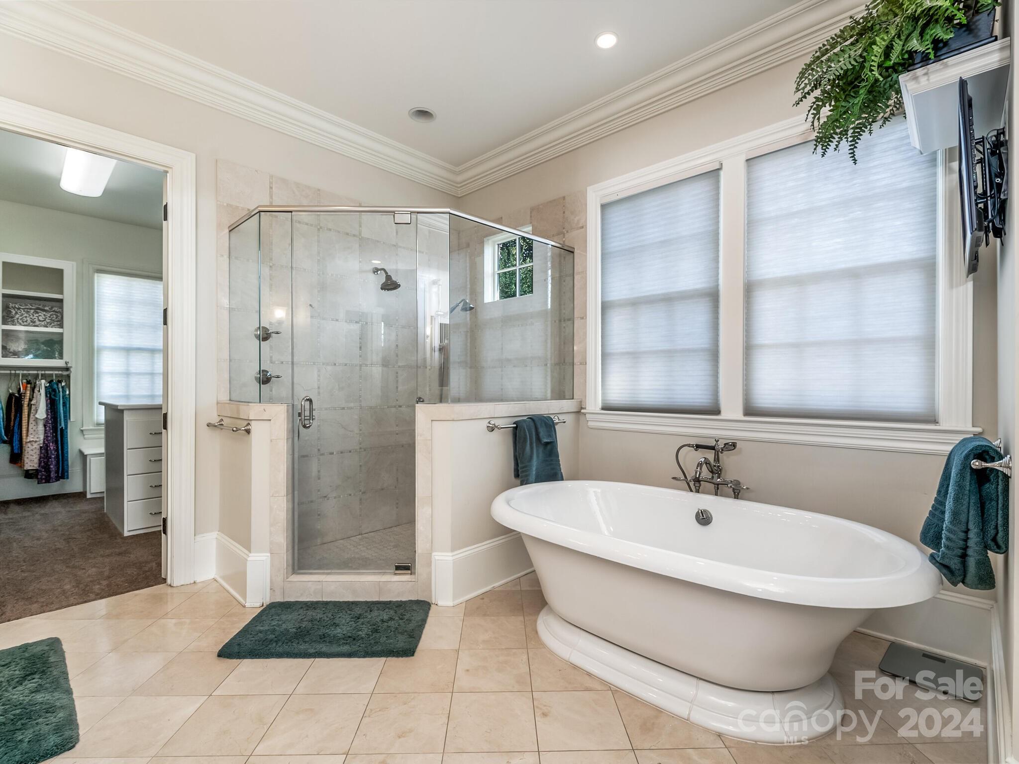 1271 Andover Road Charlotte, NC 28211 - Photo 21 of 40 a bathroom with a sink and a mirror