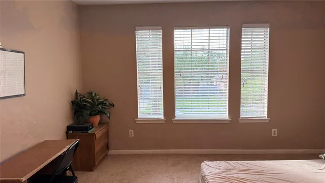a room with a window