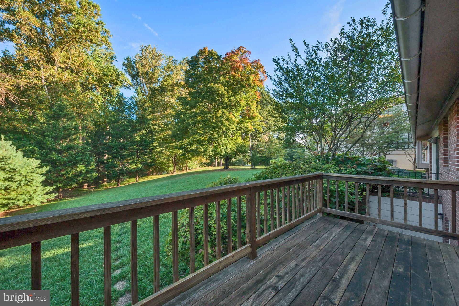 3314 Midfield Road Baltimore, MD 21208 - Photo 25 of 30 Balcony Off of Master Bedroom
