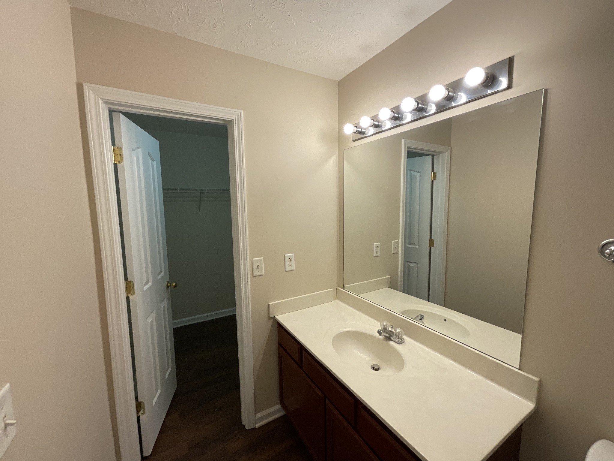 304 Shoshone Place Murfreesboro, TN 37128 - Photo 22 of 29 a bathroom with a sink vanity and a mirror
