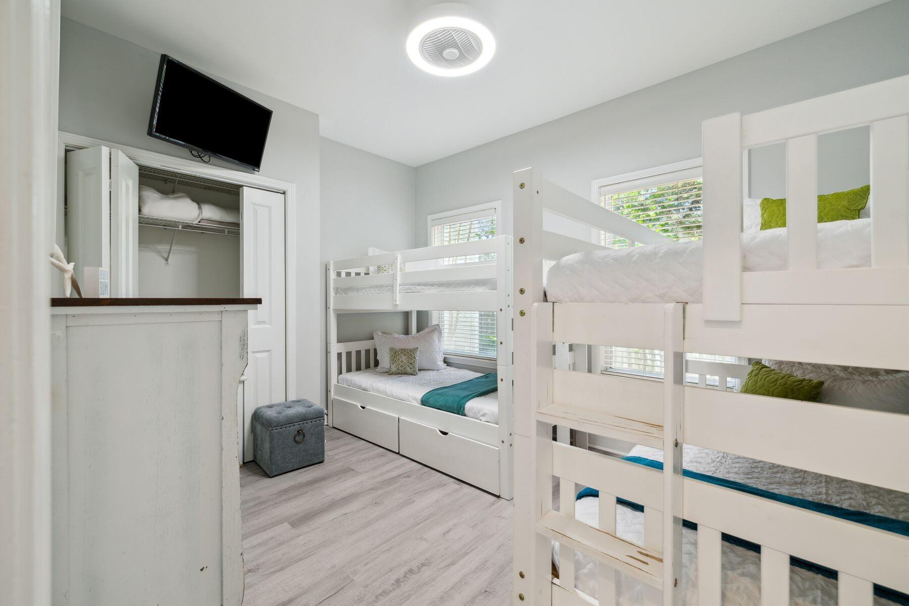 104 Emerald Dunes Circle Santa Rosa Beach, FL 32459 - Photo 29 of 53 a kitchen with stainless steel appliances a refrigerator and a sink