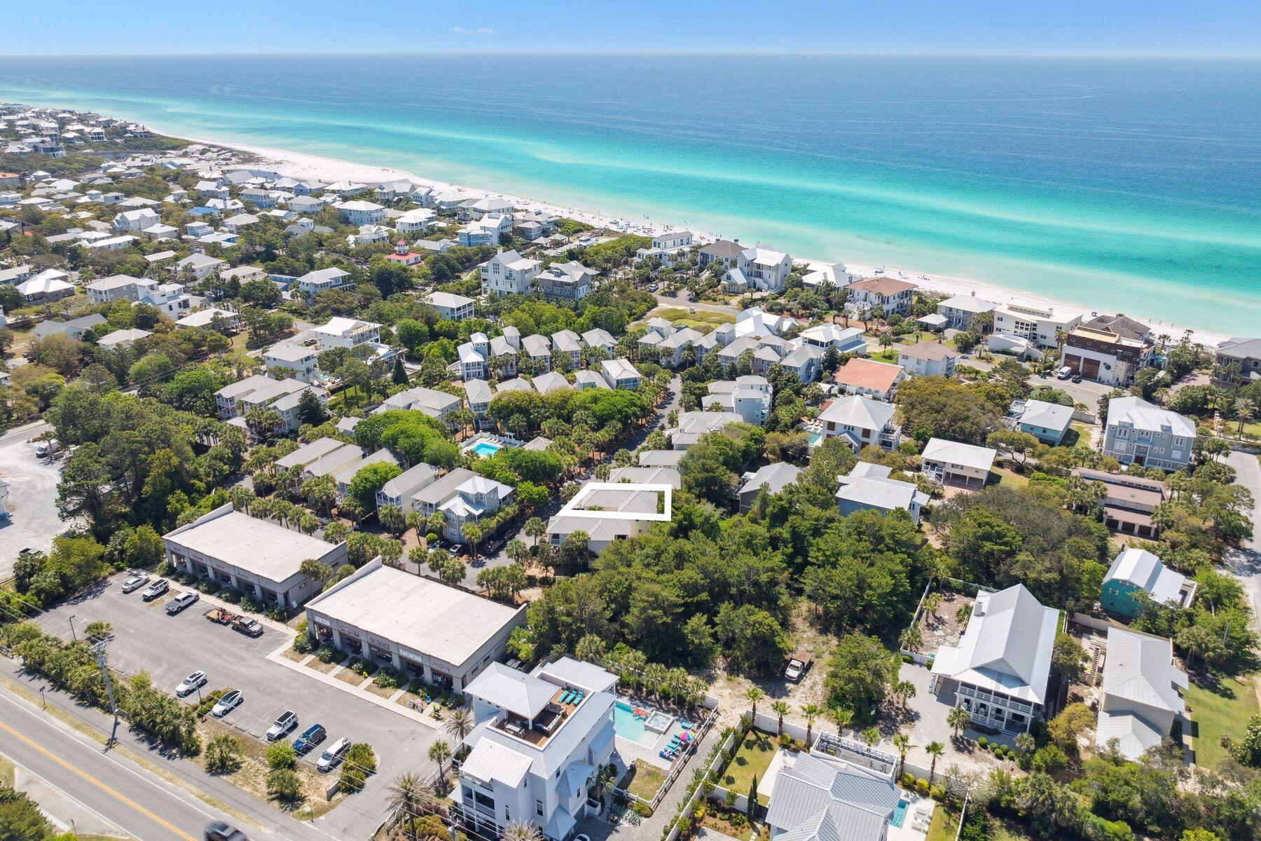104 Emerald Dunes Circle Santa Rosa Beach, FL 32459 - Photo 52 of 53 an aerial view of a city with lots of residential buildings