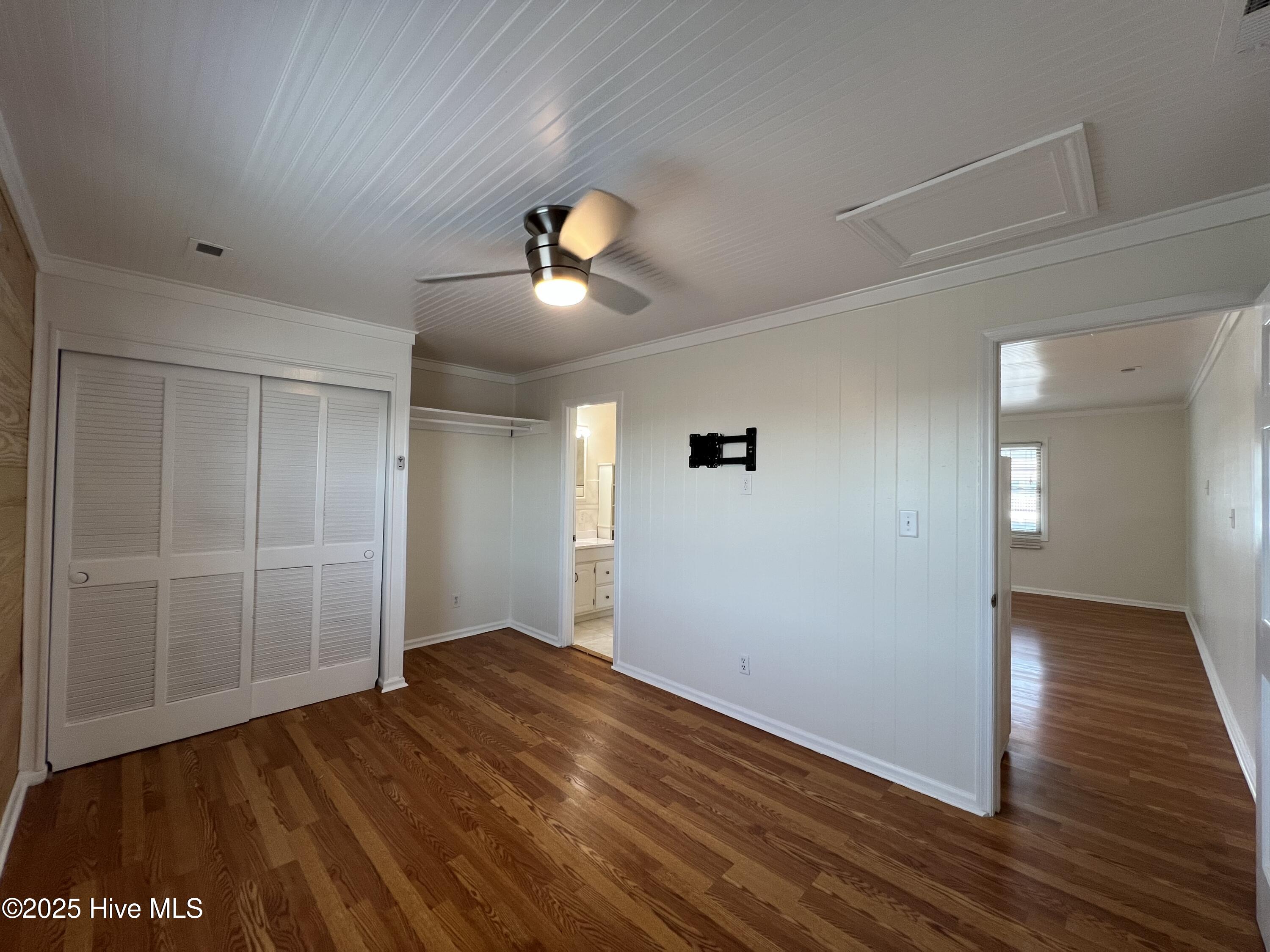 127 Old Causeway Road, Unit 29 Atlantic Beach, NC 28512 - Photo 7 of 15 Looking From Bedroom Corner Stright to Bathroom. Slightly to the right is the Kitchen/ Main Room