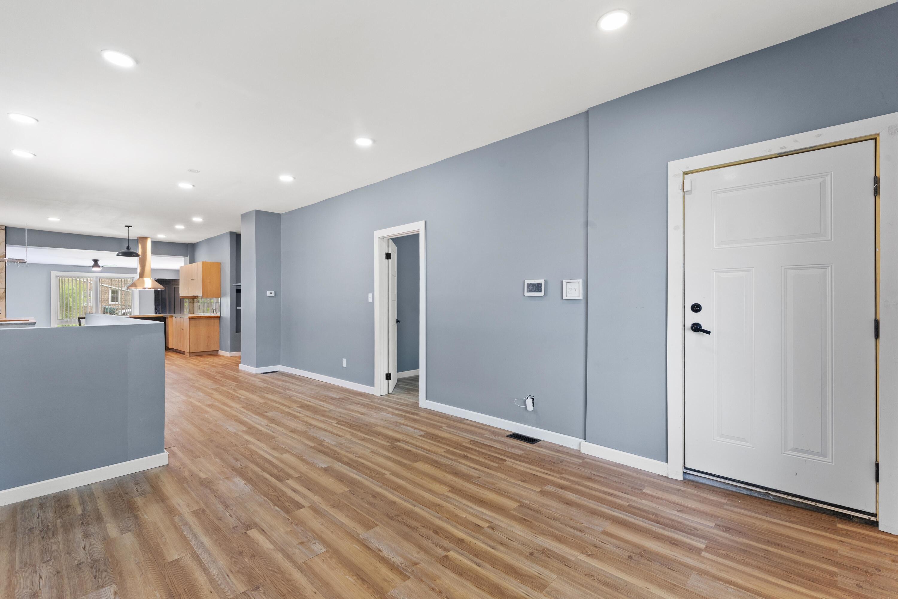 1317 Harrison Street Gary, IN 46407 - Photo 9 of 40 a view of a livingroom with wooden floor