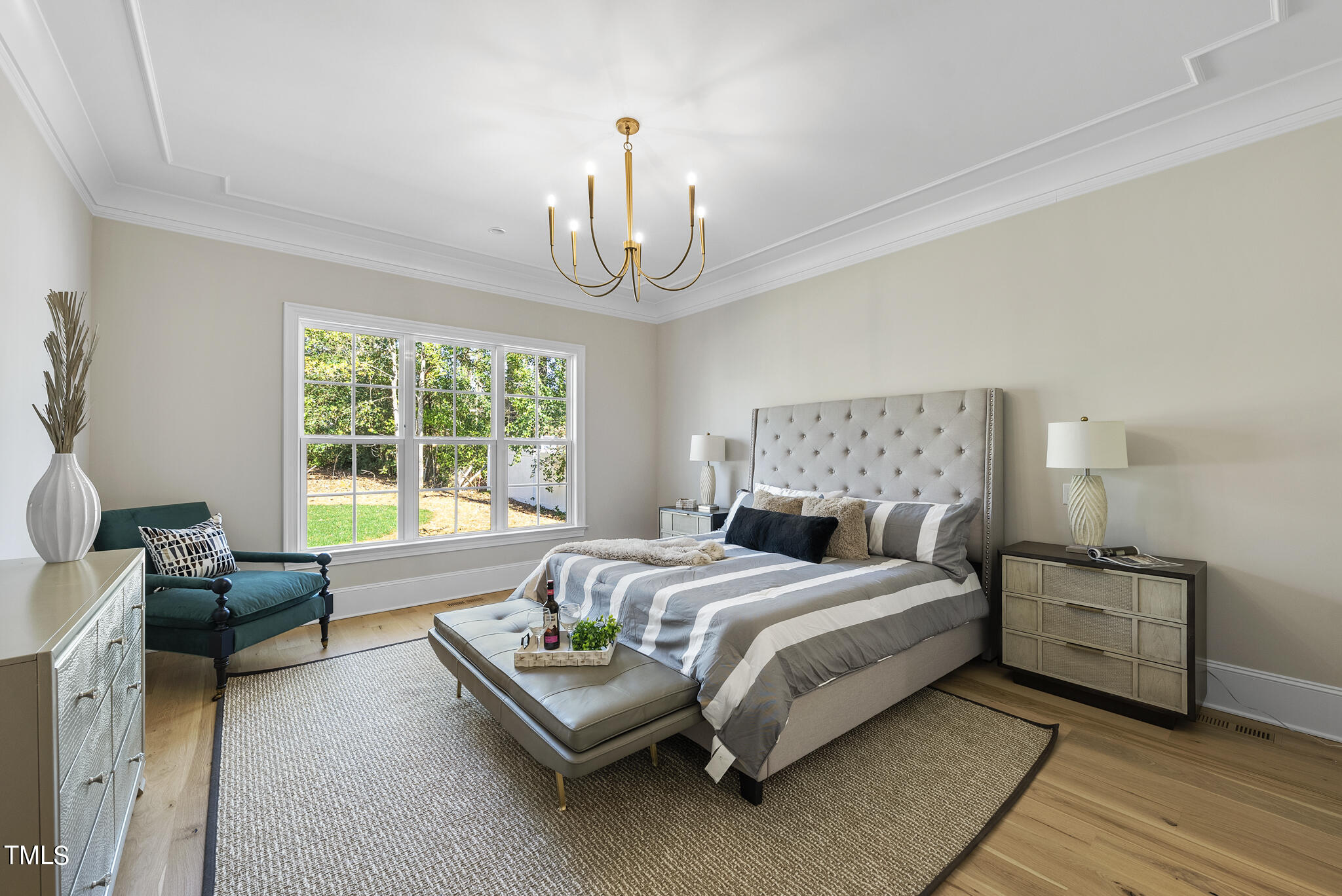 3428 Leonard Street Raleigh, NC 27607 - Photo 16 of 49 a bedroom with bed and window