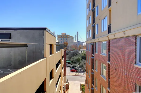 a view of buildings