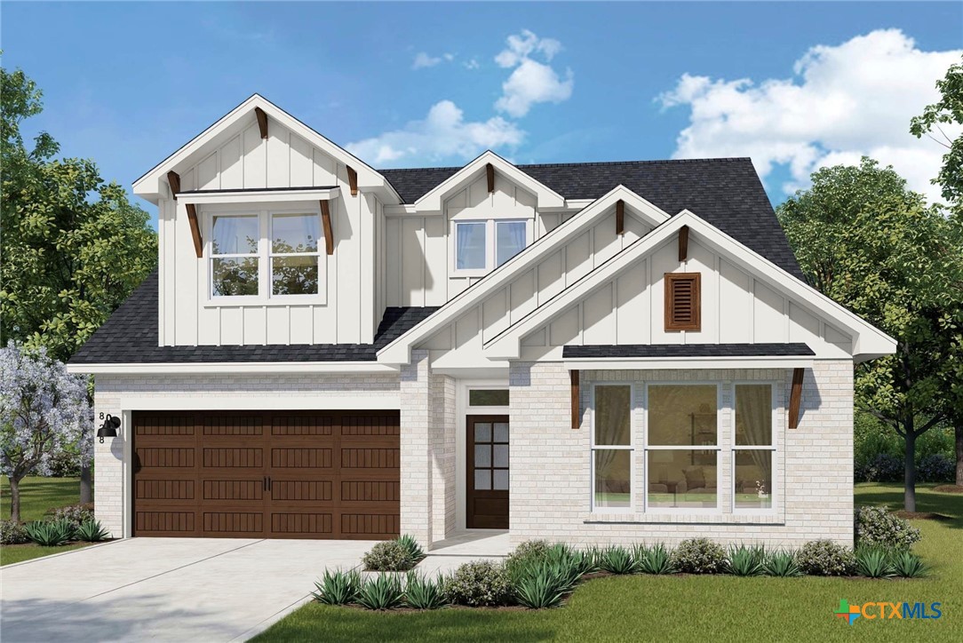 413 Mustang Loop Nolanville, TX 76559 - Photo 1 of 40 Please Note: This is a rendering of the actual design. Finishes, features, and layouts may vary.