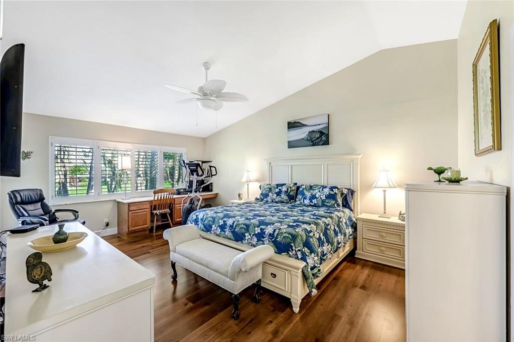 194 Albi Road, Unit 8 Naples, FL 34112 - Photo 11 of 17 Enormous master bedroom with built-in desk