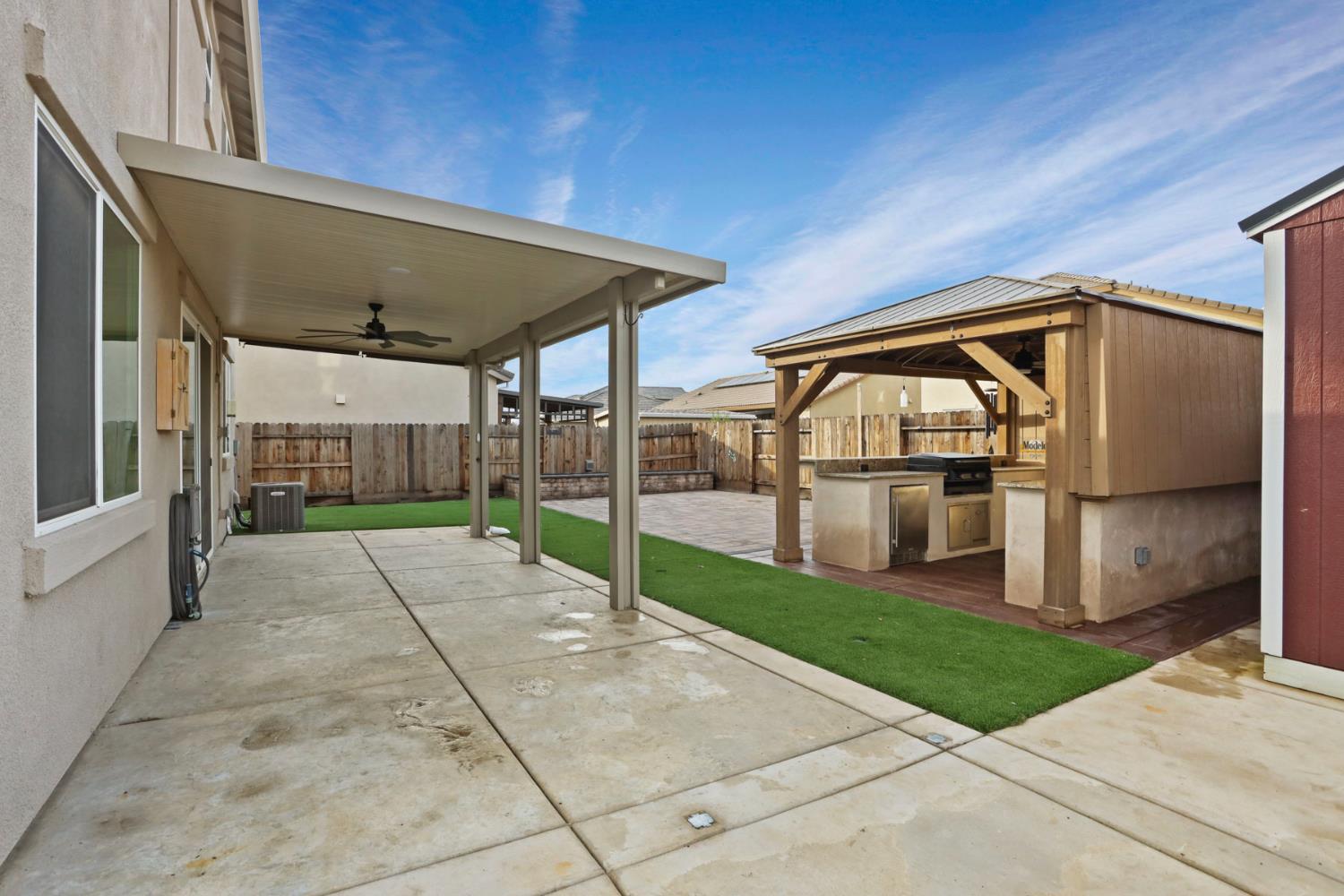 2905 Zinnia Way Lodi, CA 95242 - Photo 34 of 47 a view of backyard with green space