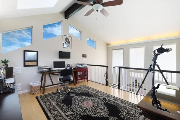 a view of an entryway with staircase