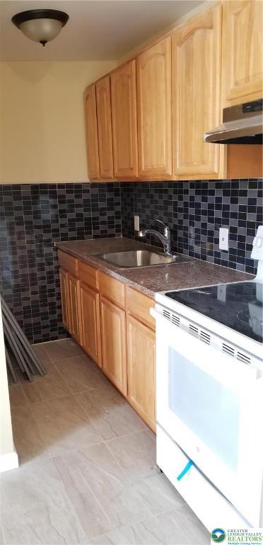 102 East Susquehanna Street, Unit 2 Allentown, PA 18103 - Photo 7 of 10 a kitchen with granite countertop a sink and a stove