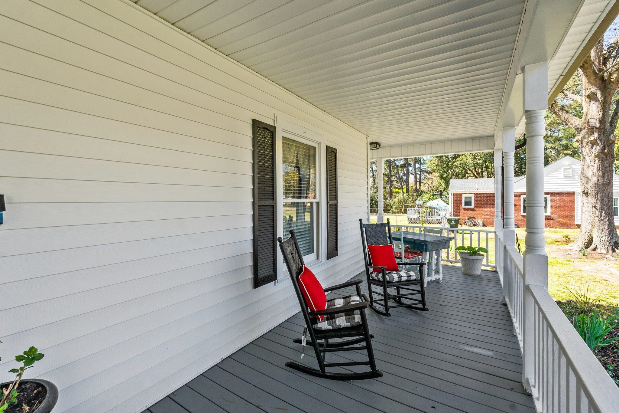 407 Old Post Road Erwin, NC 28339 - Photo 25 of 44 an outdoor seating area with furniture