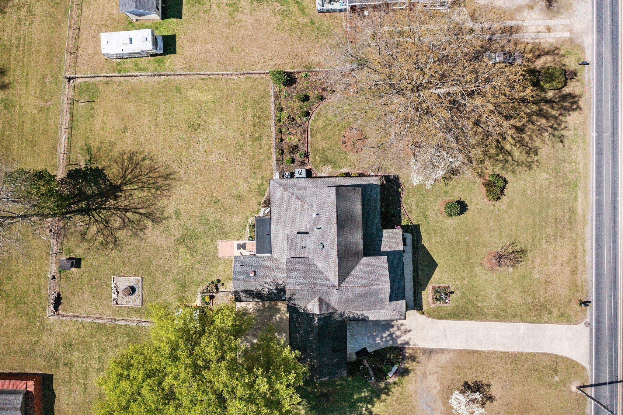 407 Old Post Road Erwin, NC 28339 - Photo 38 of 44 an aerial view of residential house with outdoor space