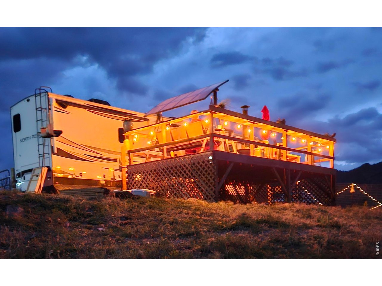 957 Stringtown Gulch Road Bellvue, CO 80512 - Photo 17 of 17 a view of a back yard