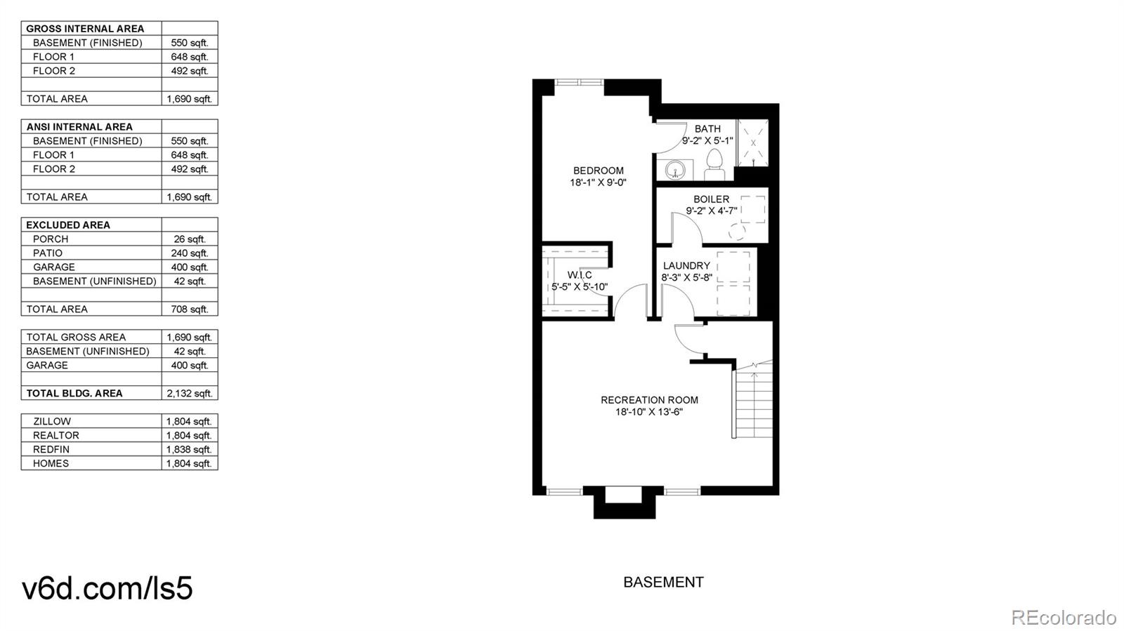 2114 Ranch Drive Denver, CO 80234 - Photo 45 of 48 a picture of a floor plan