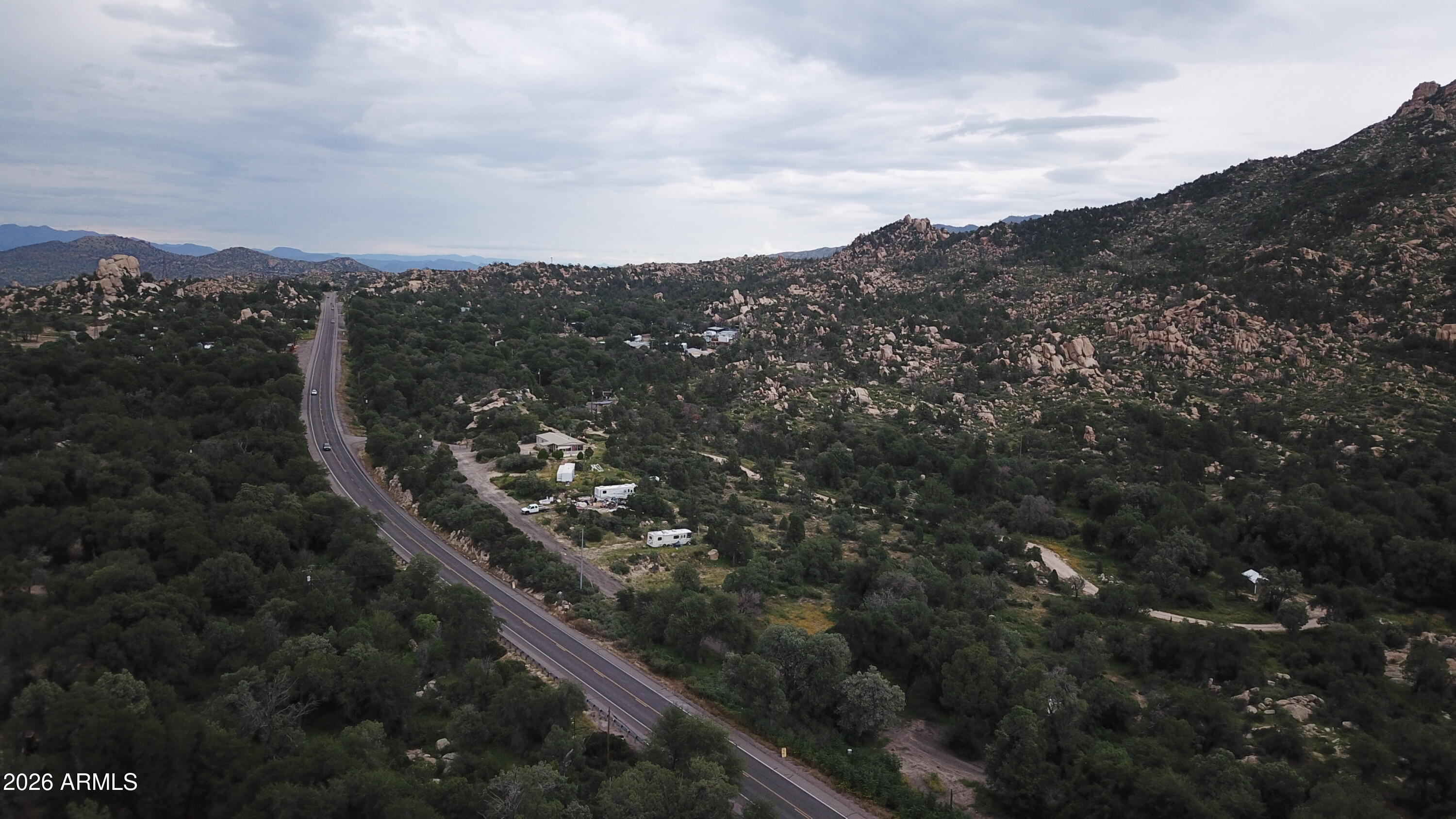 52116 North Hutton Peak Road Miami, AZ 85539 - Photo 4 of 22 Drone Views East