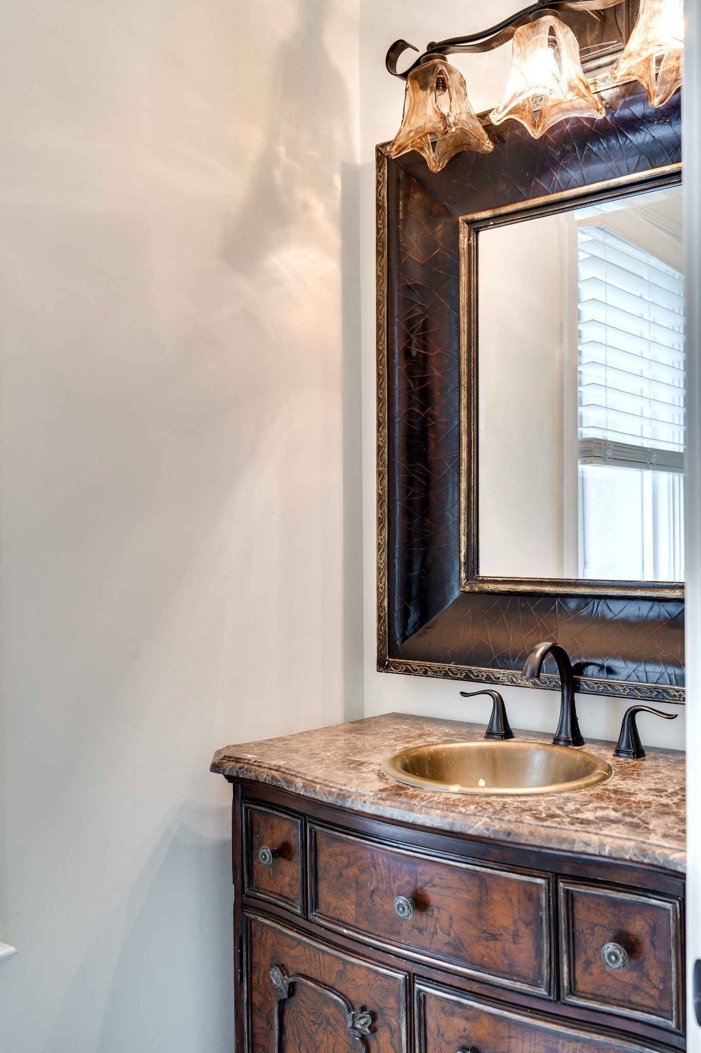 116 Foxcross Road Hendersonville, TN 37075 - Photo 17 of 57 a bathroom with a granite countertop sink and a mirror