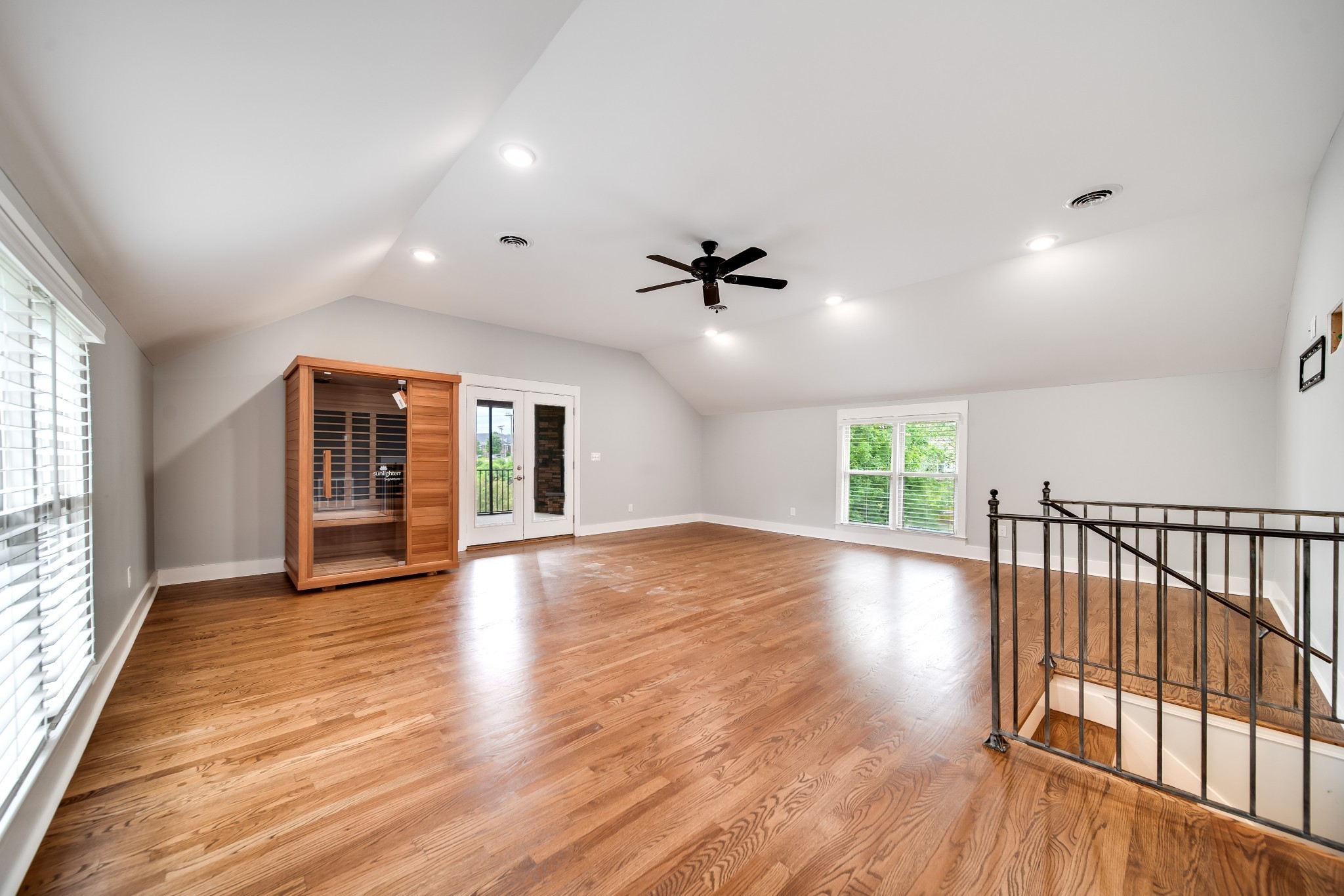116 Foxcross Road Hendersonville, TN 37075 - Photo 18 of 57 a view of an empty room with wooden floor and a window