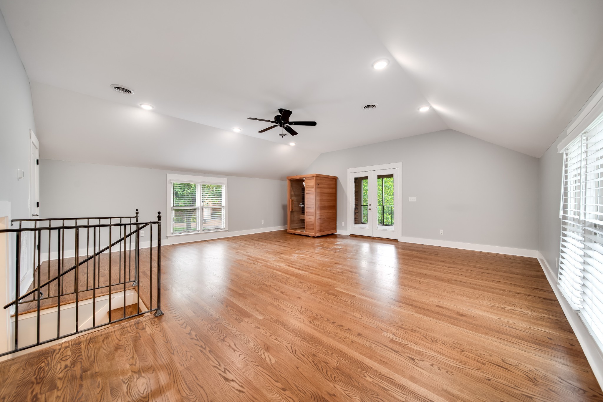 116 Foxcross Road Hendersonville, TN 37075 - Photo 19 of 57 an empty room with wooden floor and windows