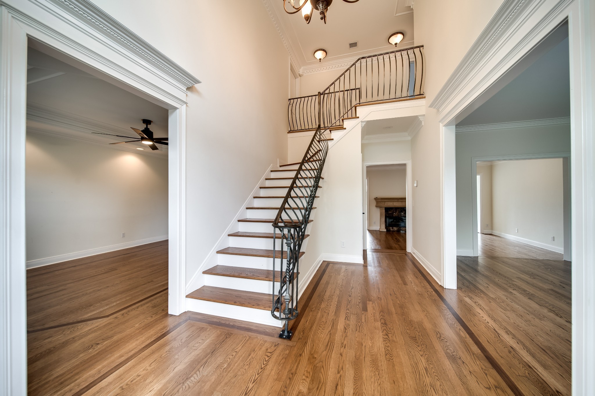 116 Foxcross Road Hendersonville, TN 37075 - Photo 4 of 57 a view of entryway and hall with wooden floor