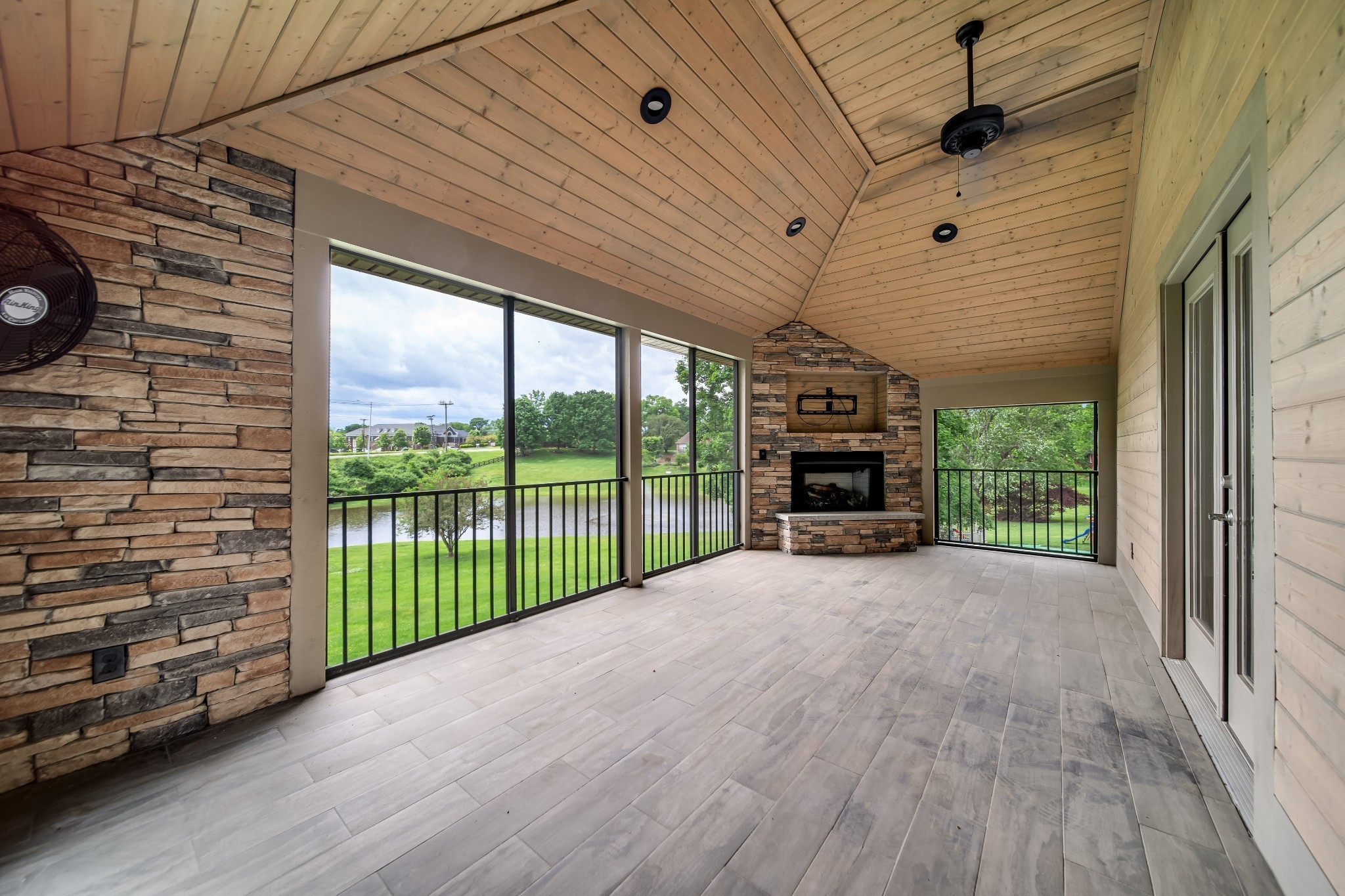 116 Foxcross Road Hendersonville, TN 37075 - Photo 53 of 57 Looking out to the fountain pound and play area