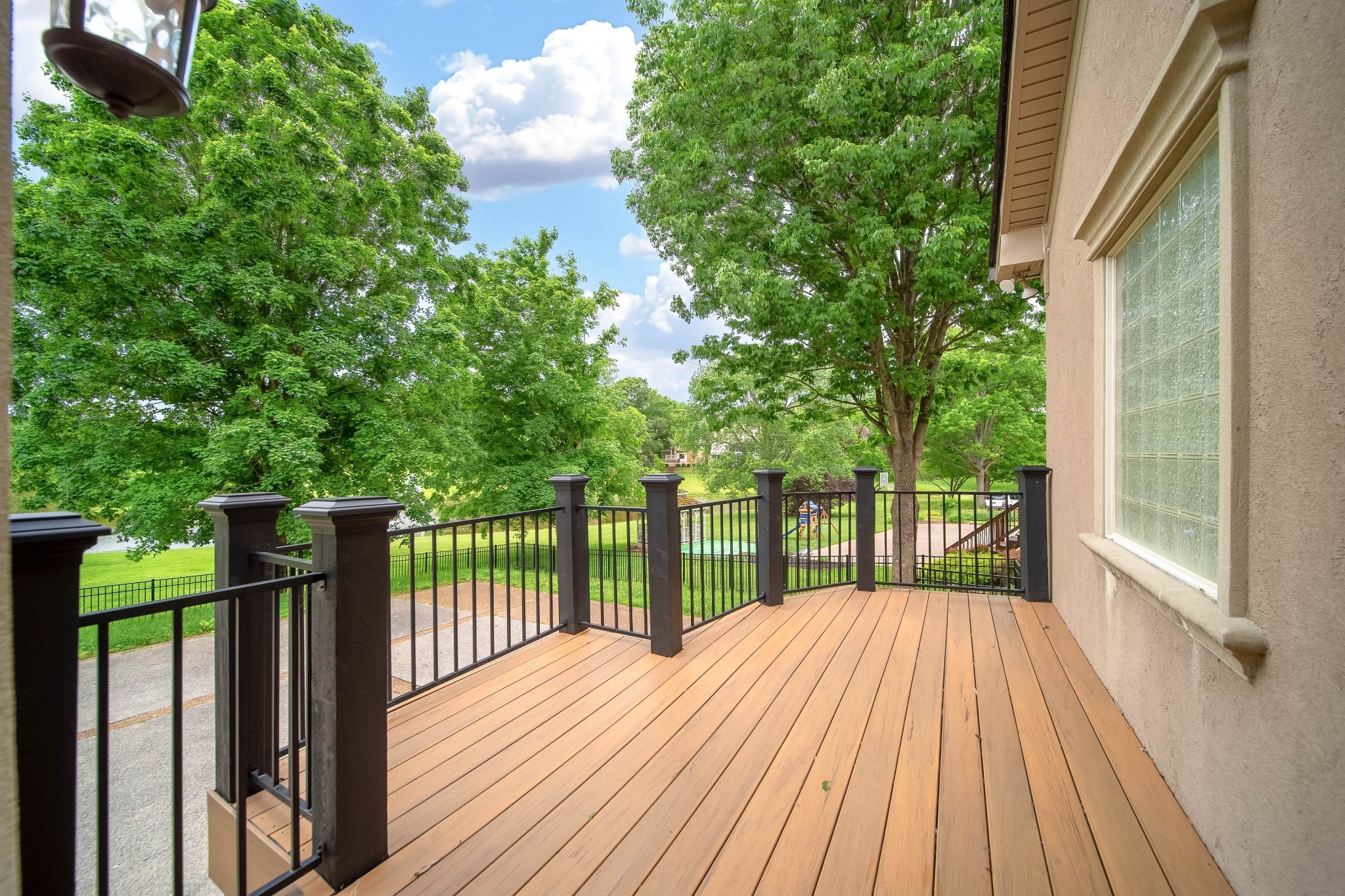 116 Foxcross Road Hendersonville, TN 37075 - Photo 54 of 57 a balcony with wooden floor and fence